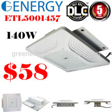 5 anos de garantia ETL UL DLC IES arquivo recesso do dossel luz luminária 140 w anti explosão